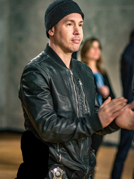 Antonio Dawson Chicago P.D. Leather Jacket Black Friday Sale