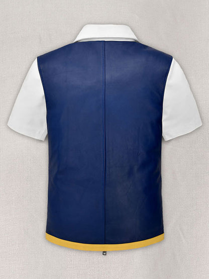 Ash Ketchum Pokemon Leather Jacket Costume Buy now