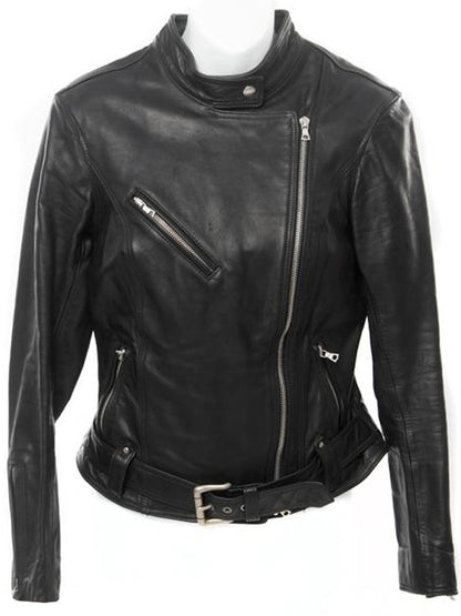 Ashley Magnus Sanctuary Black Leather Jacket