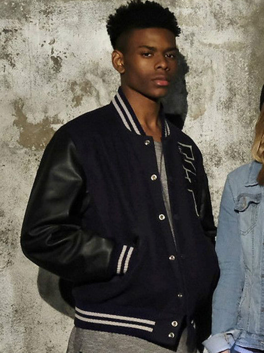 Aubrey Joseph Cloak Dagger Varsity Jacket Black Friday Sale