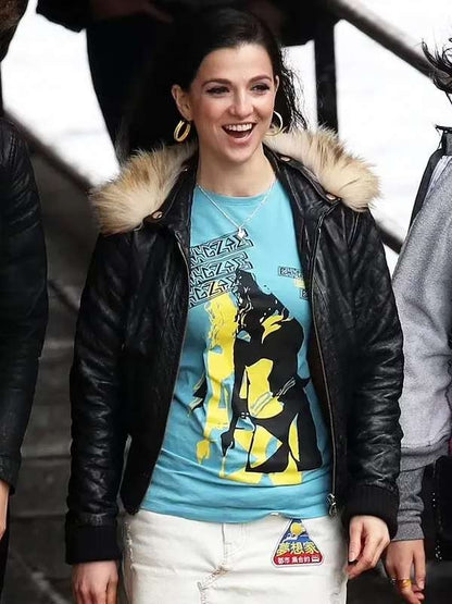 Back To Black Amy Winehouse Quilted Leather Jacket