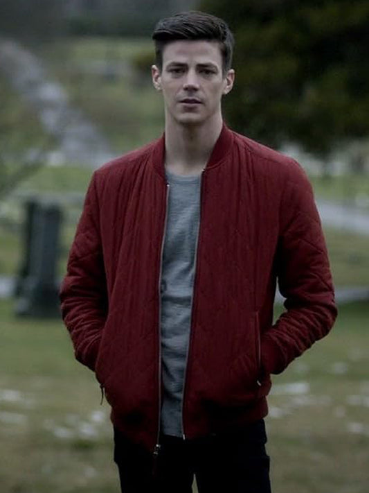 Barry Allen The Flash Cotton Jacket Black Friday Sale Gifts For Him