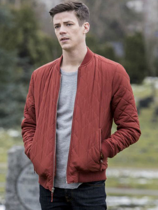 Barry Allen The Flash Cotton Jacket on Sale