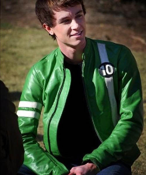 Ben 10 Ryan Kelley Leather Jacket Costume Gifts for Him