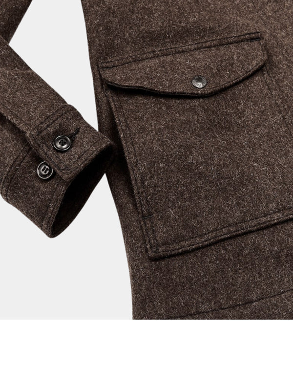 Beth Dutton Yellowstone Brown Vintage Wool Coat Gifts For Her