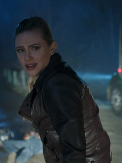 Betty Cooper Riverdale Black Leather Jacket Black Friday Sale