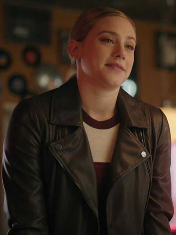 Betty Cooper Riverdale Black Leather Jacket Sale