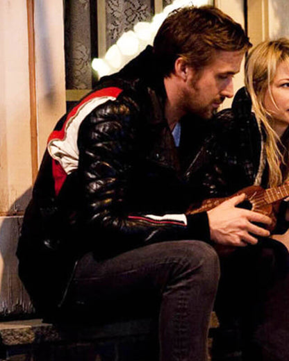 Blue Valentine Ryan Gosling Black Leather Jacket Gifts For Him
