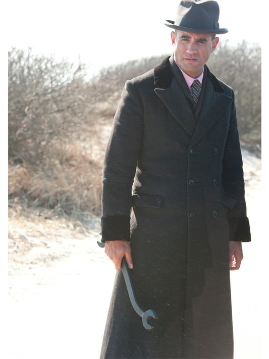 Boardwalk Empire Gyp Rosetti Vintage Gray Wool Coat