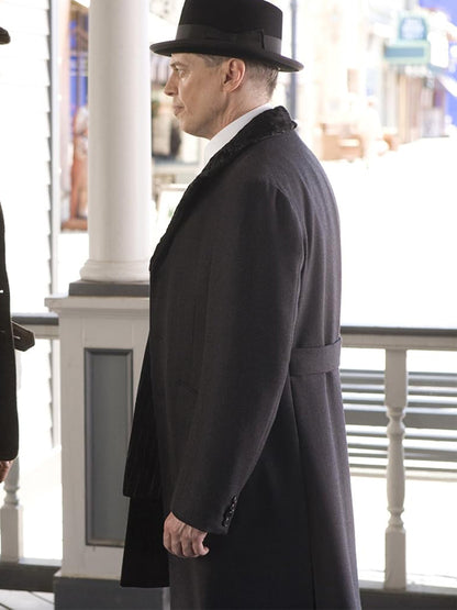Boardwalk Empire Nucky Thompson Classic Wool Gray Coat Christmas Sale