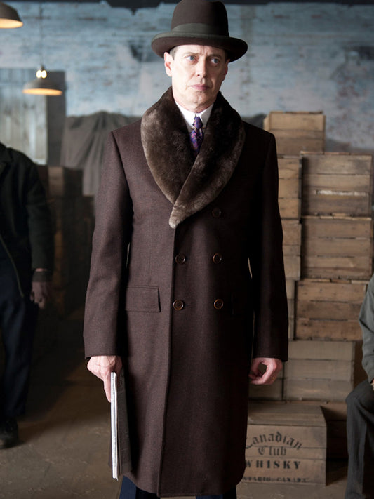 Boardwalk Empire Nucky Thompson Vintage Wool Coat