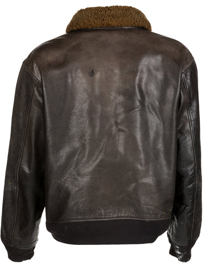 Bob Dylan Bomber Aviator Brown Leather Jacket Black Friday Sale