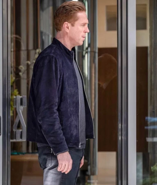 Bobby Axelrod Billions Black Suede Jacket Black Friday Sale