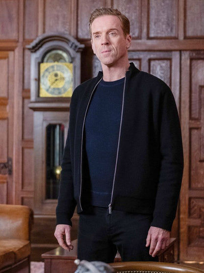 Bobby Axelrod Billions Black Suede Jacket Shop now