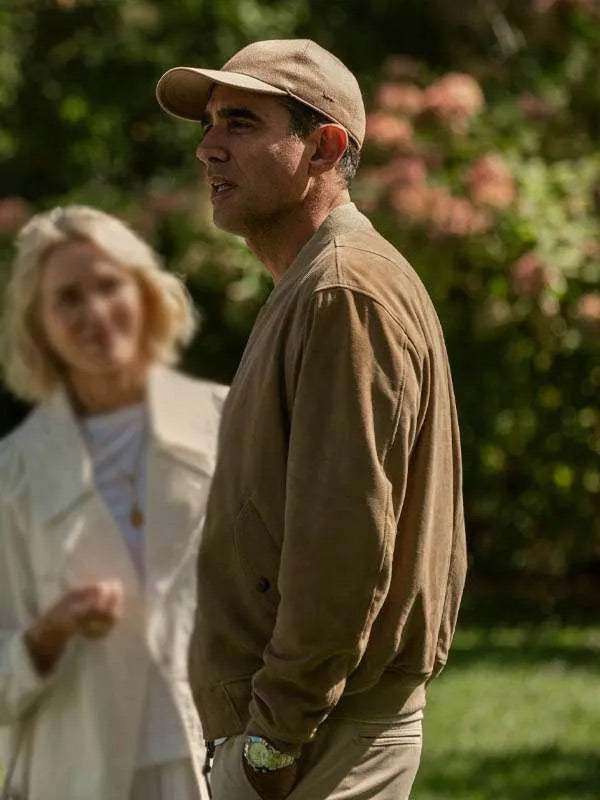 Bobby Cannavale The Watcher Suede Leather Jacket New Year Sale