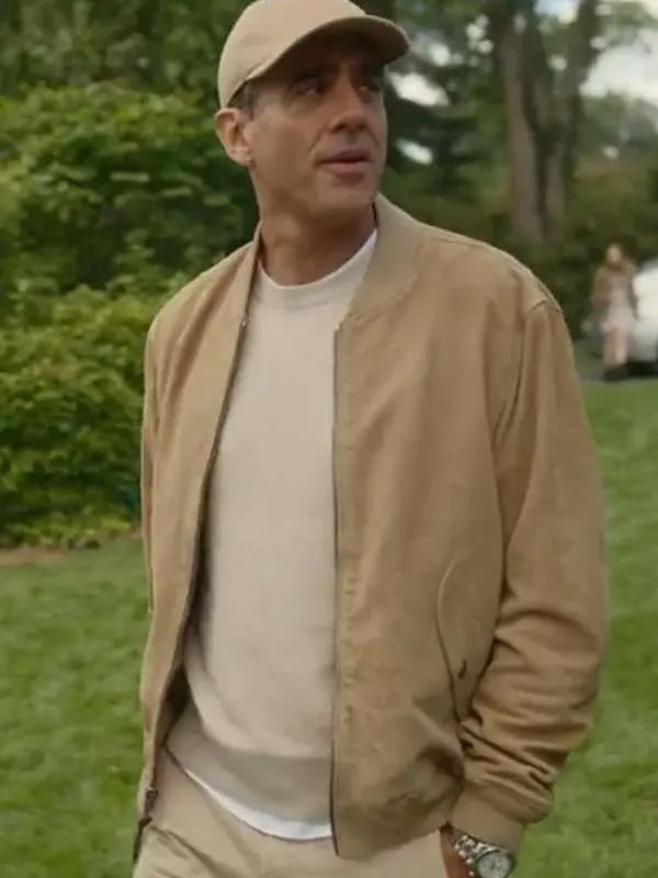 Bobby Cannavale The Watcher Suede Leather Jacket