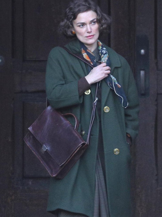 Boston Strangler Keira Knightley Trench Wool Coat