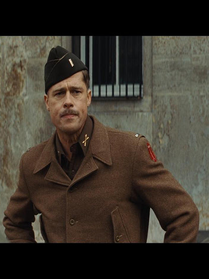 Brad Pitt Inglourious Basterds Vintage Wool Jacket Shop now