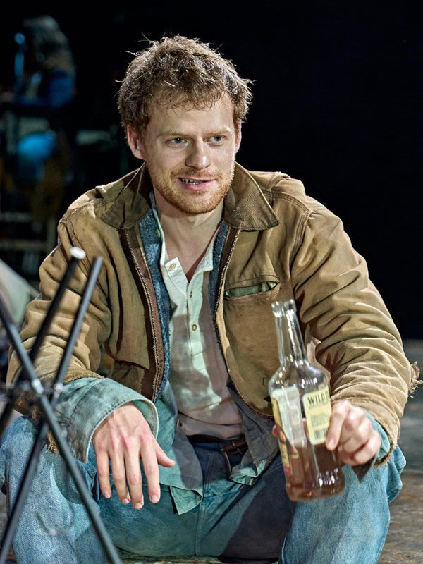 Brokeback Mountain Lucas Hedges Brown Cotton Jacket Black Friday Sale