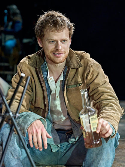 Brokeback Mountain Lucas Hedges Brown Cotton Jacket Black Friday Sale