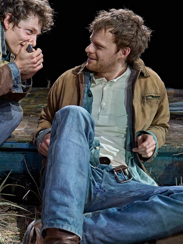 Brokeback Mountain Lucas Hedges Brown Cotton Jacket Buy now