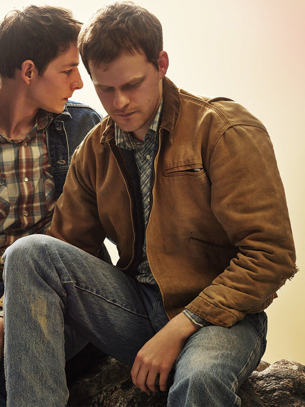 Brokeback Mountain Lucas Hedges Brown Cotton Jacket Sale