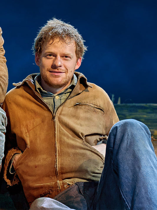Brokeback Mountain Lucas Hedges Brown Cotton Jacket