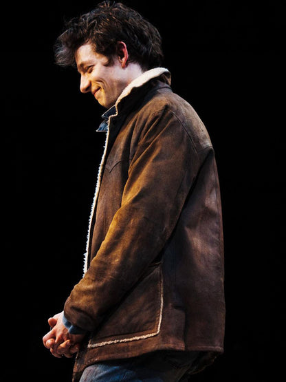 Brokeback Mountain Mike Faist Suede Shearling Jacket For Him