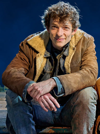 Brokeback Mountain Mike Faist Suede Shearling Jacket Shop now