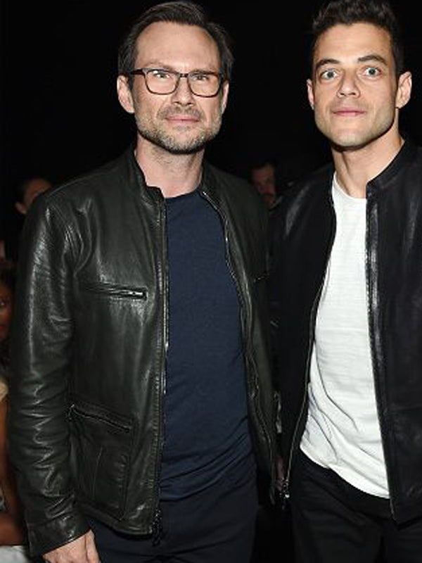Christian Slater Black Leather Jacket Shop now