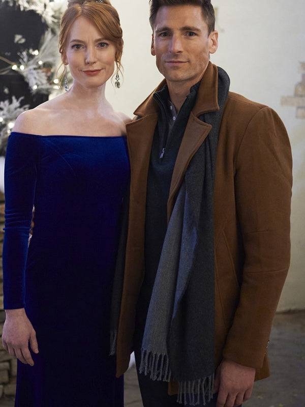 Christmas Tree Lane Andrew Walker Wool Coat Free Shipping Worldwide