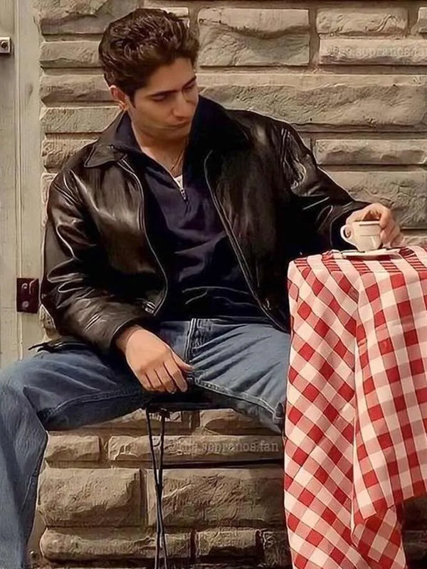 Christopher Moltisanti The Sopranos Vintage Leather Jacket Vintage Wear
