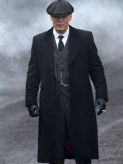 Cillian Murphy Peaky Blinders Tommy Shelby Wool Coat