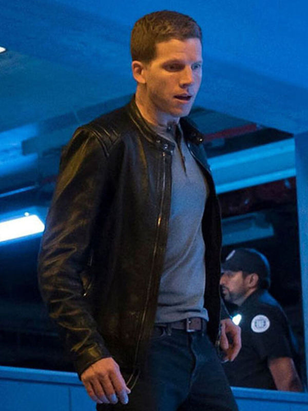 Dash Parker Minority Report Black Leather Biker Jacket Shop now