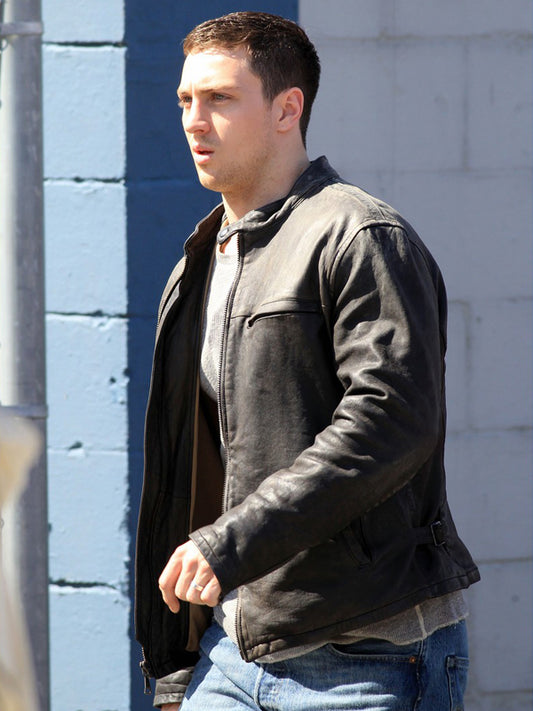 Godzilla Aaron Taylor Johnson Black Leather Jacket Black Friday Sale