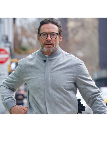Hugh Jackman Vintage Wool Gray Jacket Shop now
