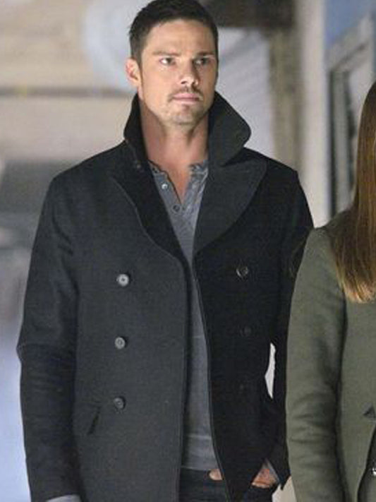 Jay Ryan Beauty And The Beast Wool Coat