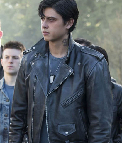 Jughead Jones Southside Serpents Snake Riverdale Black Leather Jacket New Year Sale