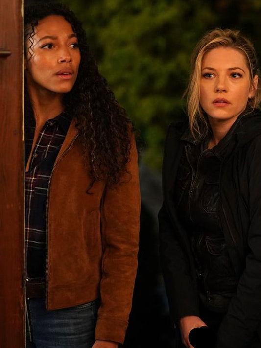 Kylie Bunbury Big Sky Brown Suede Jacket Sale