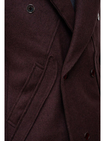 Loki Season 2 Tom Hiddleston Brown Wool Pea Coat Celebrity Style wear