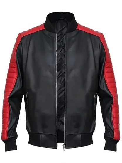 Miami Vice The Fall Guy Ryan Gosling Black Leather Jacket mens