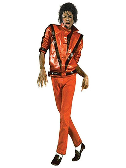 Michael Jackson Thriller Red Vintage Leather Jacket