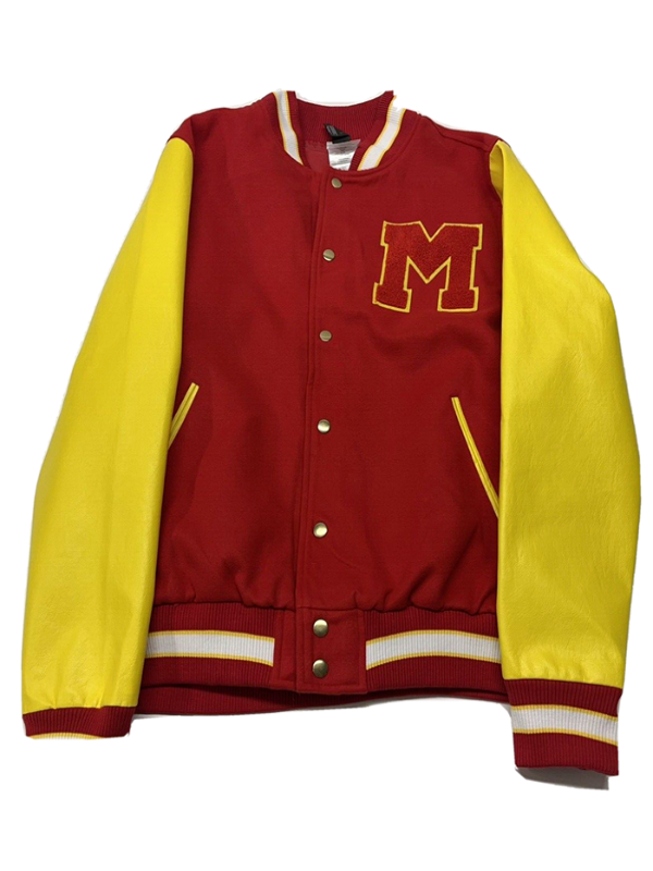 Michael Jackson Thriller Vintage Varsity Wool Jacket Free Shipping UK USA Australia