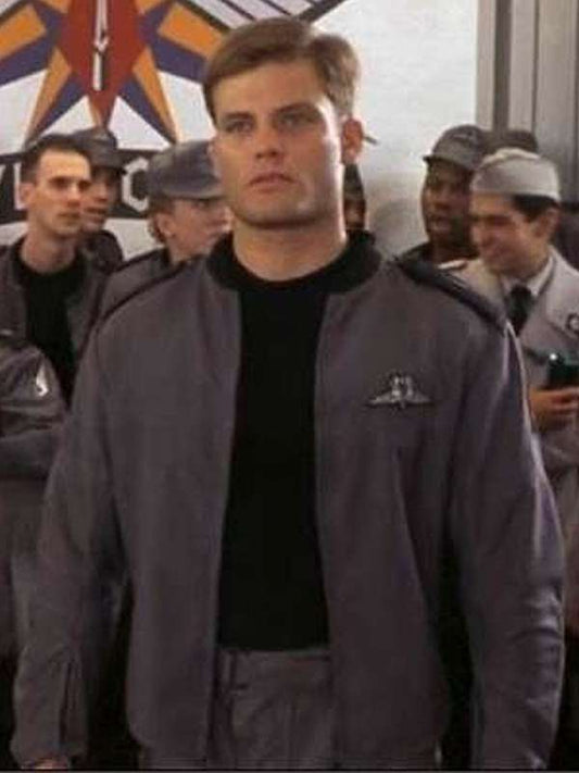Mobile Infantry Uniform Starship Troopers Gray Cotton Jacket