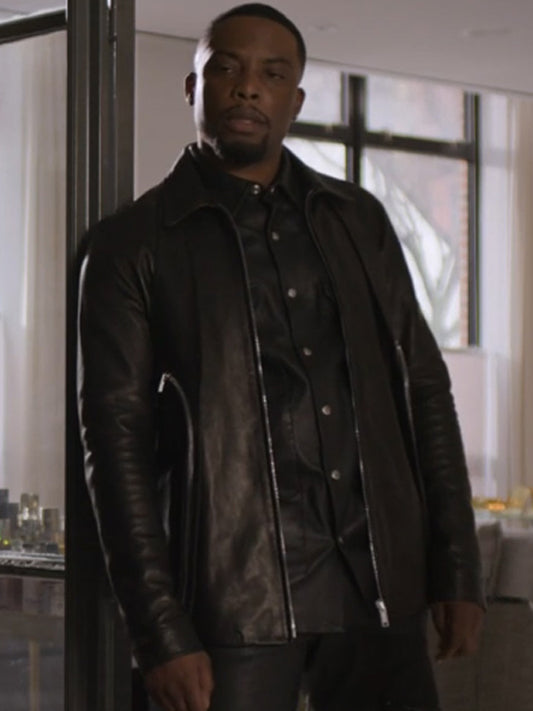 Power Book II Ghost Cane Tejada Leather Jacket