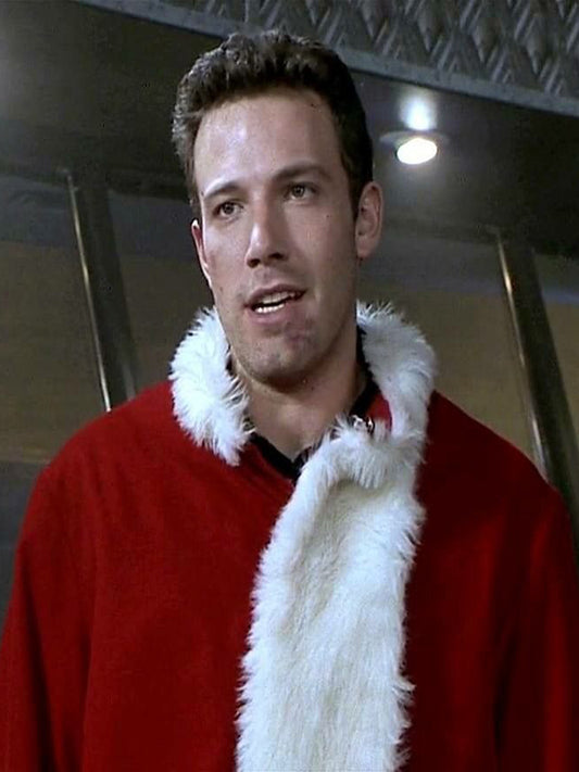 Reindeer Games Ben Affleck Santa Velvet Coat Black Friday Sale