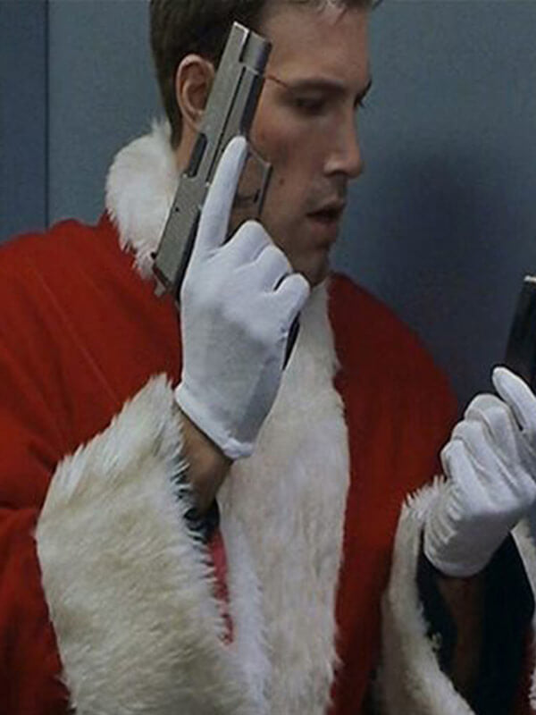 Reindeer Games Ben Affleck Santa Velvet Coat Christmas Sale
