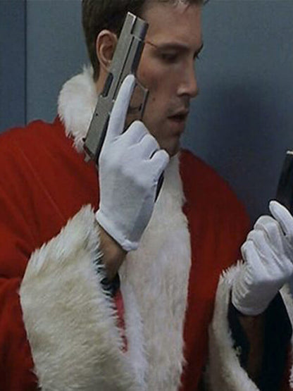 Reindeer Games Ben Affleck Santa Velvet Coat Christmas Sale