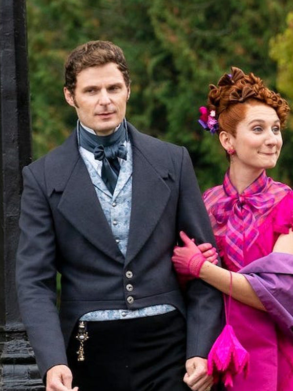 Rupert Young Bridgerton Season 2 Wool Tailcoat