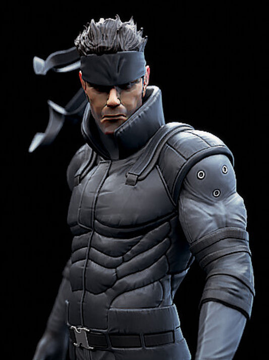 Solid Snake Metal Gear 2 Leather Vest Cosplay Costume Sale